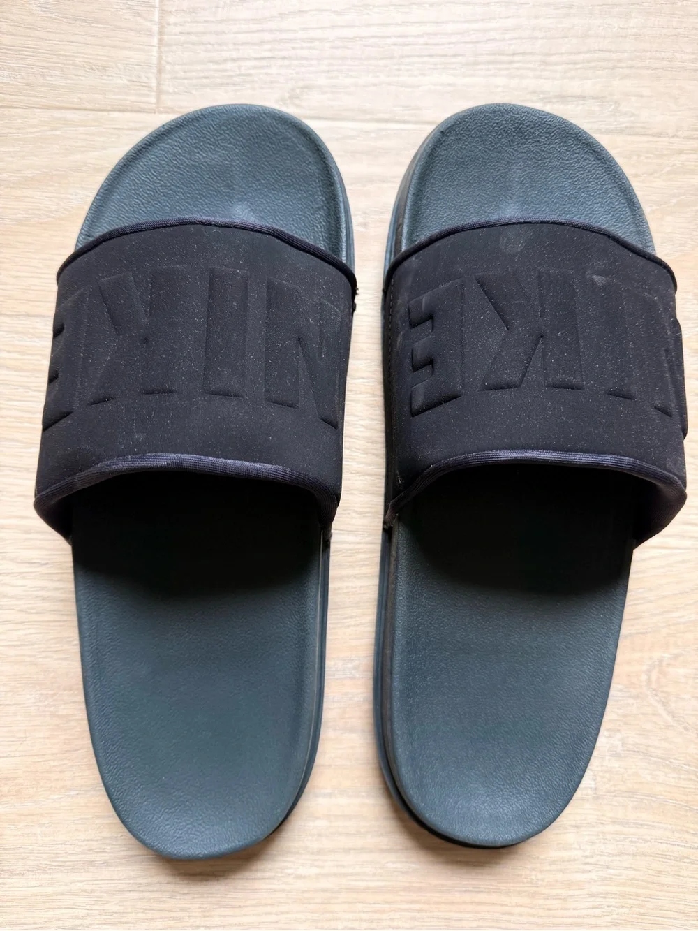 Nike Black Men’s Memory Foam Slide Sandals